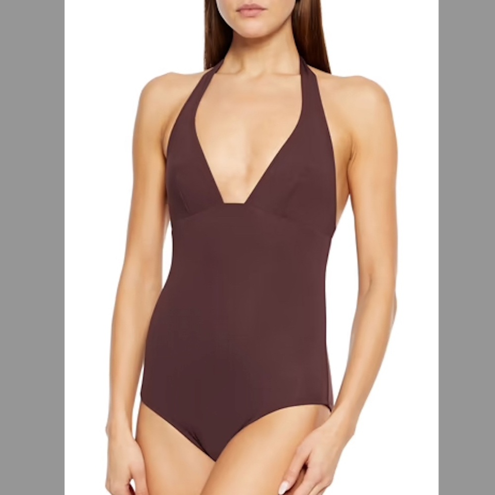 Iris & Ink by the Outnet Burgundy Bathing Suit (One piece) - Size M
